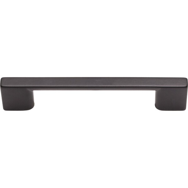 96 Mm Center-to-Center Matte Black Square Sutton Cabinet Bar Pull